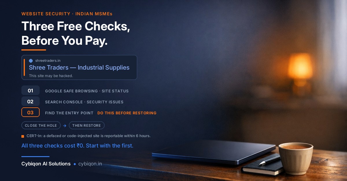 "This Site May Be Hacked": How to Remove It Fast in India