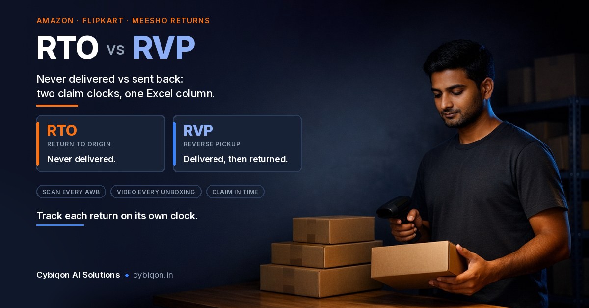 RTO RVP Full Form: RTO vs RVP for Amazon, Flipkart, Meesho