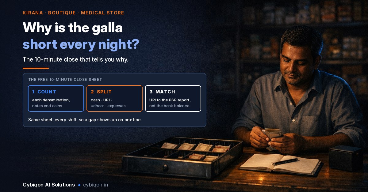 Daily Cash Reconciliation App: Why Your Galla Is Short Tonight