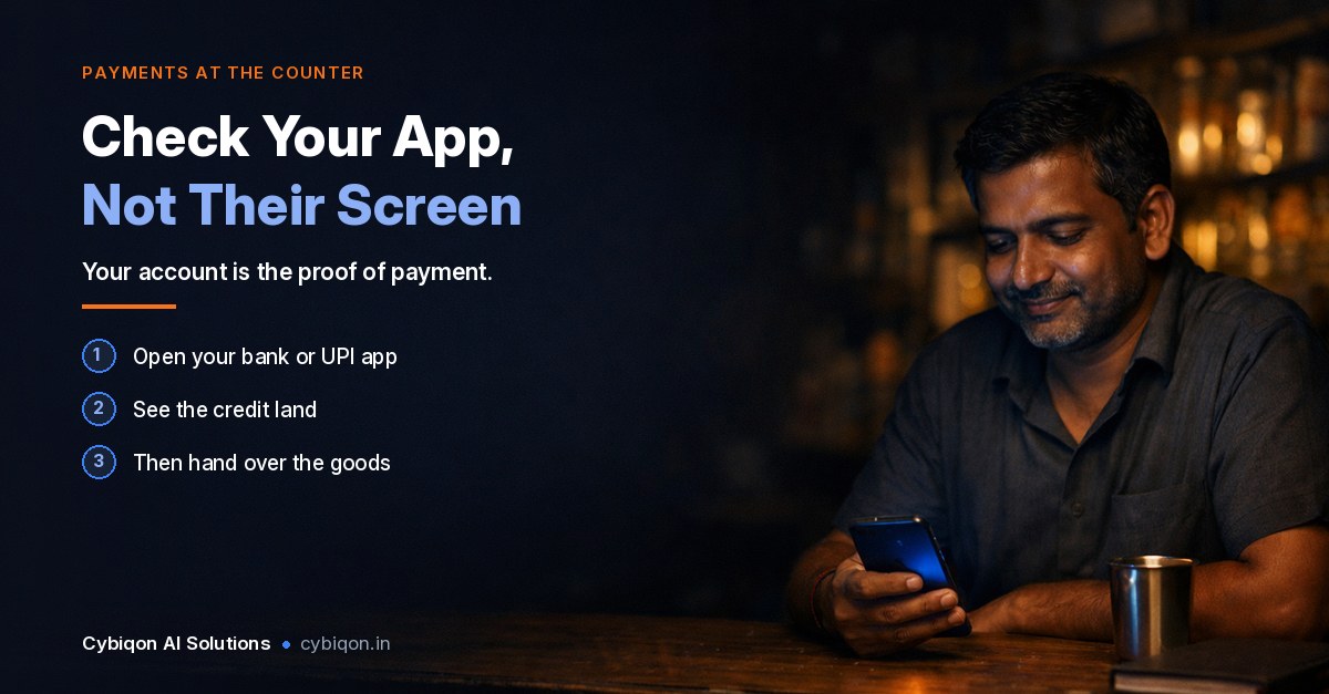 Fake UPI Payment Screenshot: How Shops Verify Every Payment
